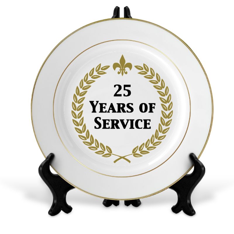 Round Ceramic Plate - Image 2