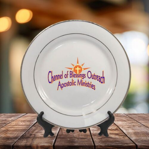 Round Ceramic Plate