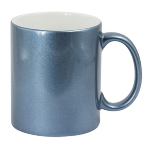 Blue and Silver Mugs