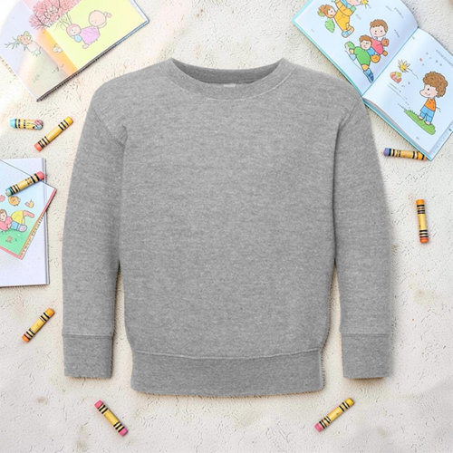 Toddler GRAY Sweatshirt Toddler Sweatshirt